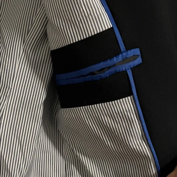 J. Crew Black Schoolboy Blazer with Gold Buttons - Picture 4 of 5